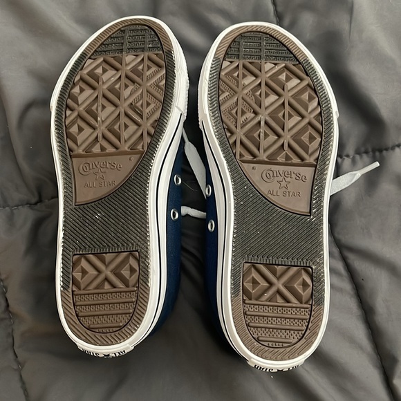 New unisex 3.5 Chuck Taylor Converse blue orange shoe Knit. Slip on. All Star. - Picture 5 of 7